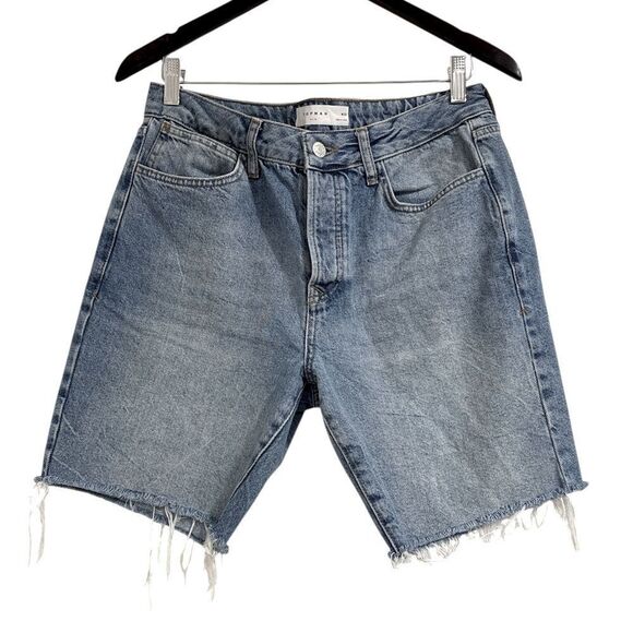 Topman slim Blue Jean Shorts EUC - Picture 1 of 4